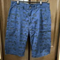 BEAMS HEART ネイビー 花柄 Mサイズ ショートパンツ　春夏