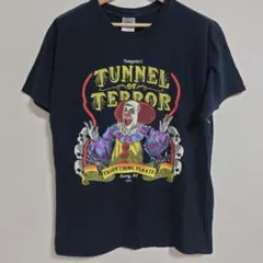 映画 IT／イット “それ”が見えたら、終わり。ピエロ ペニーワイズ Tシャツ