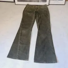 希少 レア❁TRUE RELIGION コーデュロイ フレア パンツ y2k