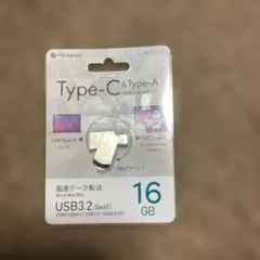 PC-MC16G-S 16GB USBメモリ Type-C & Type-Aのサムネイル