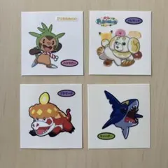 ポケモンパン デコキャラシール 4枚セット③