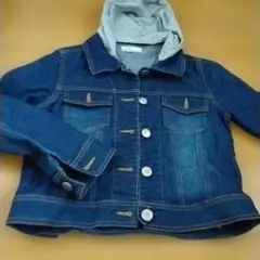 sue フード付きデニムジャケット 140