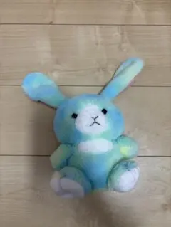パステルカラー うさぎ ぬいぐるみのサムネイル