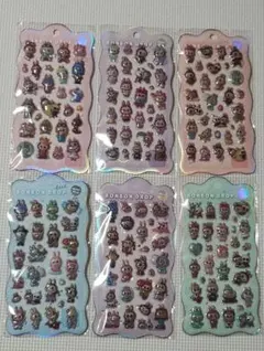 BONBON DROP キャラクターシール 6パックセット