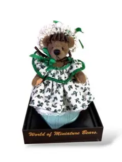 WorldofMiniatureBears 貴婦人ベア 羽根帽子 限定2000体 - メルカリ