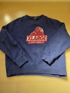 XLARGE ゴリラプリント トレーナー 120
