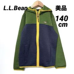 美品L.L.Bean キッズ フリースジャケット パーカーM/10-12 140