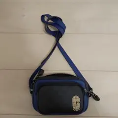 COACH ショルダーバッグ ブルー ブラック