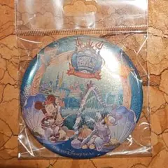 缶バッジ 東京ディズニーシー24周年 マーメイドラグーン