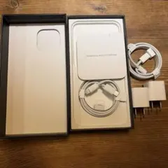 【純正・新品】iPhone13ProMax空箱＋USB-C ケーブル＋充電器2個