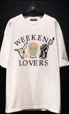 WEEKEND LOVERS Tシャツ Mサイズ 2026年最新】Weekend Lovers tシャツの人気アイテム - メルカリ
