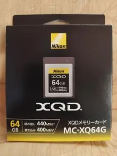 値下しました。新品Nikon XQDカード64GB