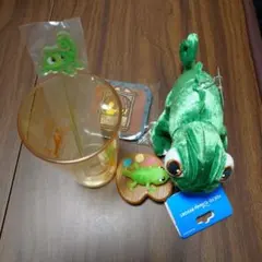 パスカルグッズセット売り【ラプンツェル】ぬいぐるみキーホルダータンブラー