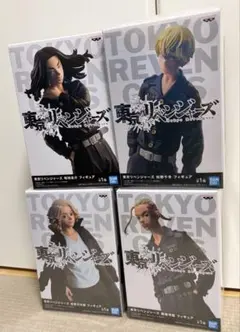 東京リベンジャーズ フィギュア 場地圭介 松野千冬 佐野万次郎 龍宮寺堅