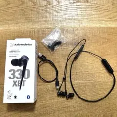 オーディオテクニカ　ワイレスイヤホン　ATH-CKS330XBT ブラック