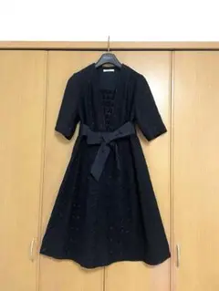 ブラックフォーマルワンピース★阪神百貨店購入　マタニティ対応