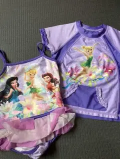 4T ディズニープリンセス　ティンカーベル水着