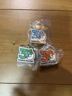 ポケモン　30周年　メタルチャームマスコット
