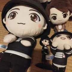 BTS TinyTAN ぬいぐるみ マスコット セットのサムネイル
