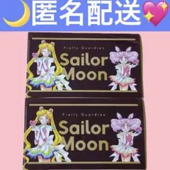 【匿名配送】セーラームーン×明治 マルチケース クリアケース 2枚セット