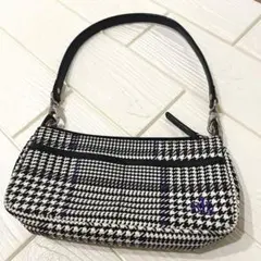 セール✨美品✨ラルフローレン　アクセサリーポーチ　ハウンドトゥースパターンy2k