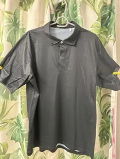 メンズ ブラック ポロシャツ