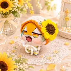 にじまるっと バブーシュカ ヘッドドレス ぬい服 ちびぐるみ - メルカリ