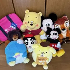 ぬいぐるみ まとめ売り 7点セット バラ売り可能 スヌーピー オラフ