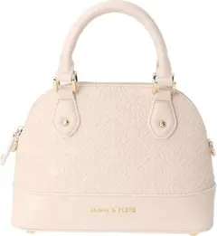 Maison de FLEURモノグラムハーフムーンボストンバッグ