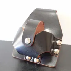 ロードホッパー・ゼロエンジニアリング オイルタンクカバー（革製）黒