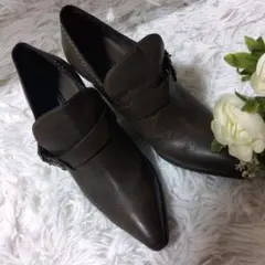 ラボキゴシワークス ブーティ こげ茶 ダークブラウン 22