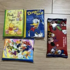 Disney ポケットティッシュ 3点セット ミッキー ミニー ドナルド