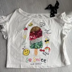 アイスクリームデザインTシャツ