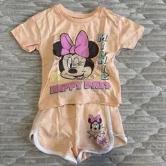 ミニーマウス Tシャツ&ショートパンツ 12M