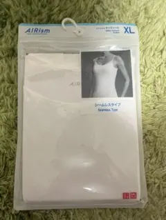AIRism シームレス タンクトップ XL ホワイト