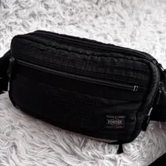 【廃盤品】PORTER ウエストポーチ ボディバッグ/ショルダーバッグ 格子柄のサムネイル