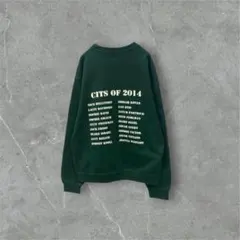 JERZEESジャージーズレトロ古着アメカジ両面プリントCITS OF 2014