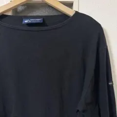 セントジェームス ブラック コットン 長袖 カットソー Tシャツ フランス製