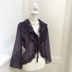 Refomation★フェミニン　 フリルいっぱい　シースルー リフォメーション