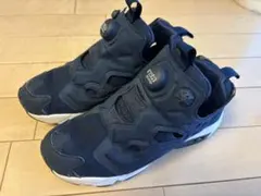 リーボック　ポンプフューリー　23cm ネイビー
