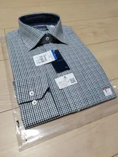 【最終セール・新品未使用】ワイシャツ　ワイドカラー　スタンダード　S 洋服の青山