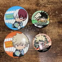 僕のヒーローアカデミア 缶バッジ 緑谷出久 爆豪勝己 轟焦凍 - メルカリ