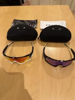 Oakley サングラス Frogskins Raderpath 2点セット - メルカリ