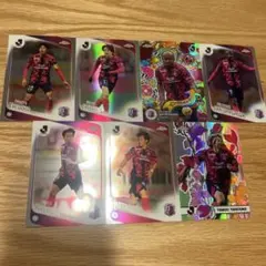 Topps Chrome J 리그 셀레소 오사카 7장 세트
