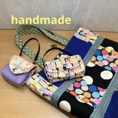 パッチワーク　トートバッグ　ユキエモン　ミニポーチ　まとめ売り