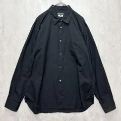 コムデギャルソンオムプリュス 黒シャツ M AD2015 シンプル モード