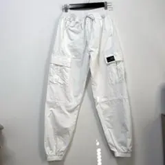 140〜150 白　カーゴパンツ