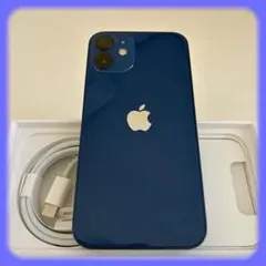 Apple iPhone 12 mini 青色 本体 充電ケーブル付き