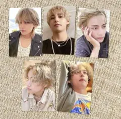 BTSテテ layover トレカセット(ver.2 blue)