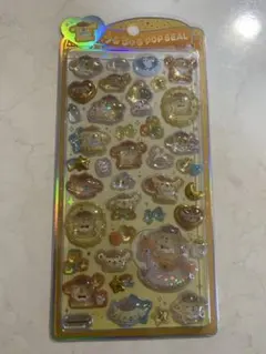 【正規品】サンリオ　ポムポムプリン　ベビー　うるちゅる　ポップシール